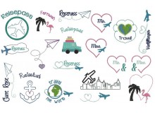 ITH Stickserie - Reisepass ITH in 3 Varianten, incl. Motive